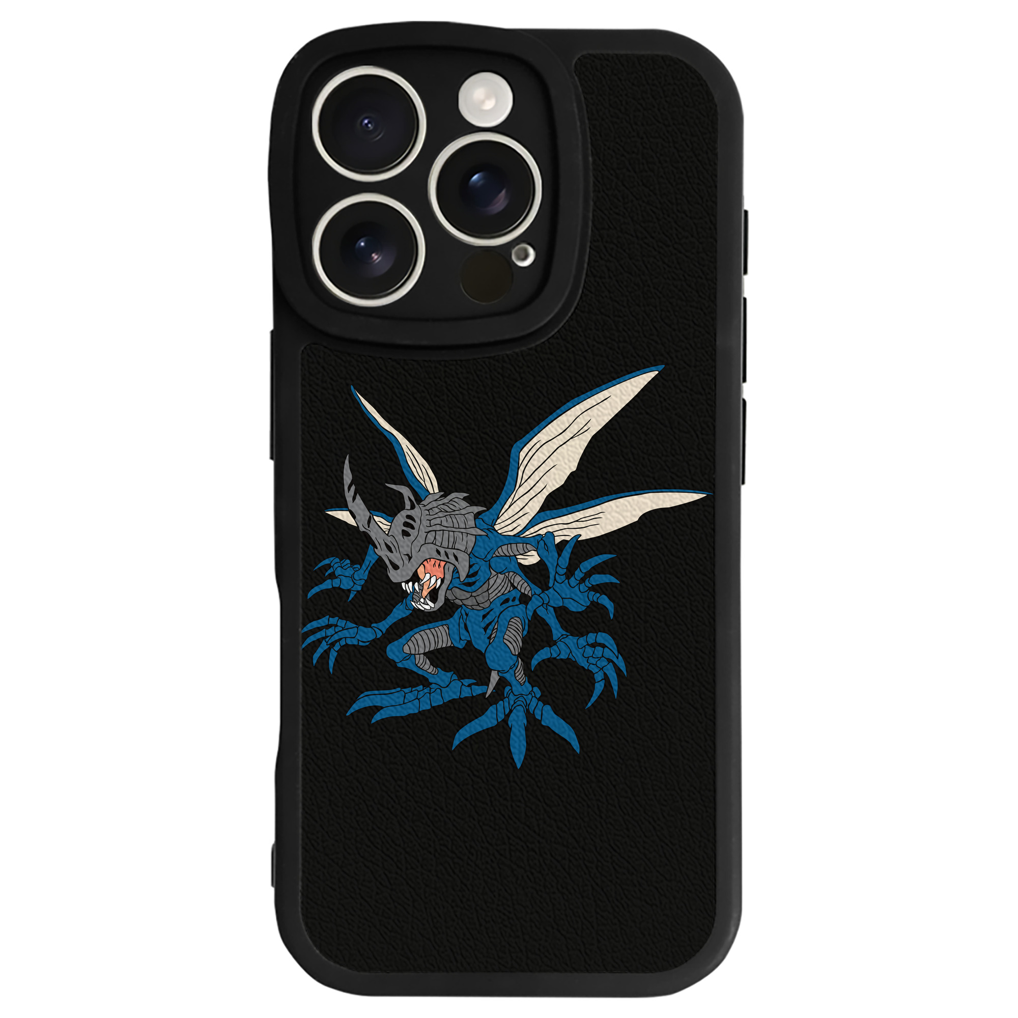 （画像用） Digimon デジタルモンスター/デジモン 【iPhone 16シリーズ対応】シリコンスマホケース（レザー調） 材質：シリコン